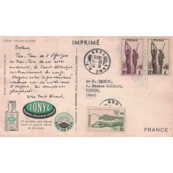 LA COTE D'AFRIQUE PAR PLASMARINE ET IONYL - TOGO - TAM-TAM - PLASMARINE IONYL - 1952-1953 .