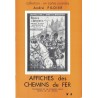 AFFICHES DES CHEMINS DE FER - CARTES POSTALES - No2 - ANDRE FILDIER - 1976.