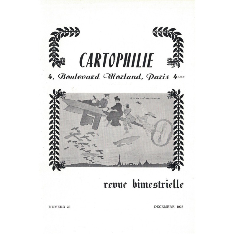 LIBRAIRIE CARTOPHILIQUE - N°32 - 1978.