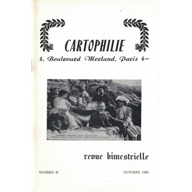 LIBRAIRIE CARTOPHILIQUE - N°43 - 1980.