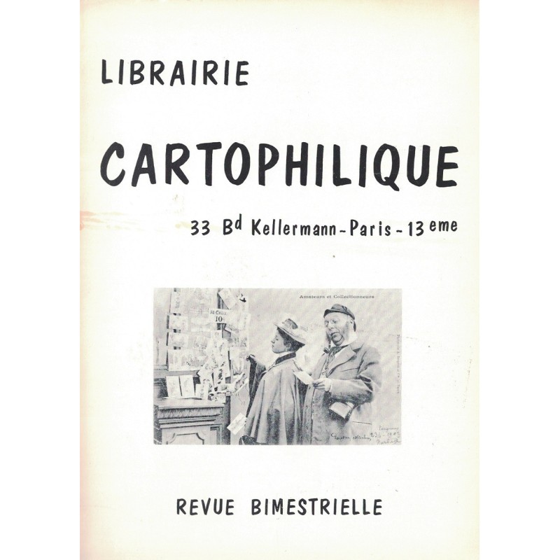 LIBRAIRIE CARTOPHILIQUE - N°7 - 1974.