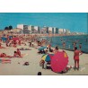 PALAVAS LES FLOTS - LA PLAGE - ANIMATION - CARTE NON CIRCULEE. .