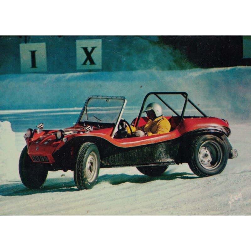 CHAMONIX - RONDE HIVERNALE 1971 - DUNE BUGGY-VW - PORSCHE - BALAS - VOITURE - NON CIRCULEE