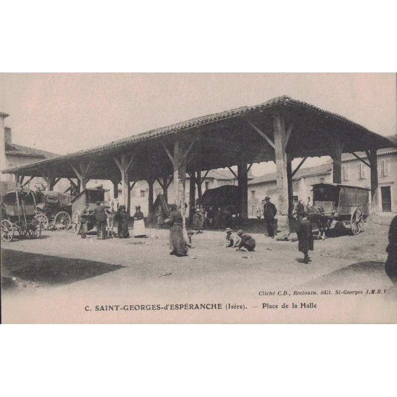 copy of copy of SAINT-ALBAN-LA-GRIVE - LA GARE - CARTE NEUVE.