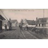 HEM - ENTREE D'HEM - RUE DE LA PLACE - COTE DE LA GARE - TRAMWAY - ANIMATION -  CARTE AVEC TEXTE - RARE.