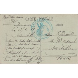 copy of BAR-LE-DUC - LE BOULEVARD DE LA BANQUE - BELLE ANIMATION - ENFANTS - CARTE DATEE DE 1911.