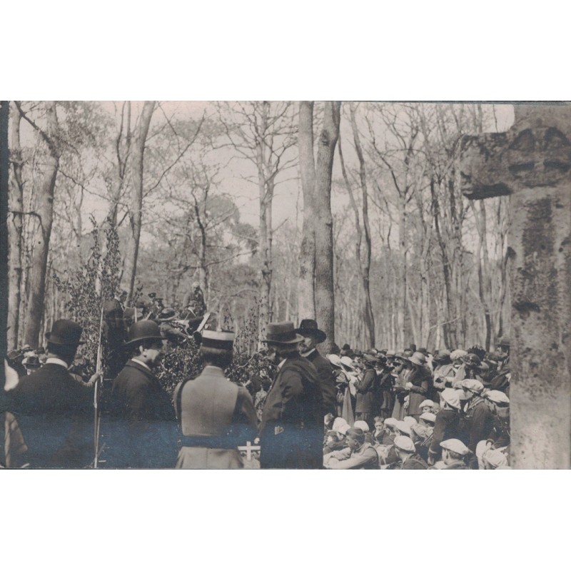 SAINT GERMAIN EN LAYE - CARTE PHOTO - SYNDICAT D'INITIATIVE DE TOURISME DE ST GERMAIN EN LAYE - LE 8 MAI 1921 - PAS COURANT.