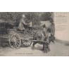 FALAISE - LE GARS DE FALAISE - ATTELAGE - GARDE CHAMPETRE - CARTE DATEE DE 1911.