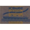 PAQUEBOT NORMANDIE - LE HAVRE - CARNET NEUF ET COMPLET DE 18 CARTES POSTALES.