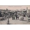 MAROC - OUDJDA - ANIMATION DU MARCHE ARABE - CARTE DATEE DE 1921.