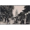 MAROC - FES - RUE DE LA MOSQUEE - LA MEDINA - ANIMATION - CARTE AVEC TEXTE.
