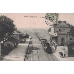 FONTAINEBLEAU - LA GARE -...