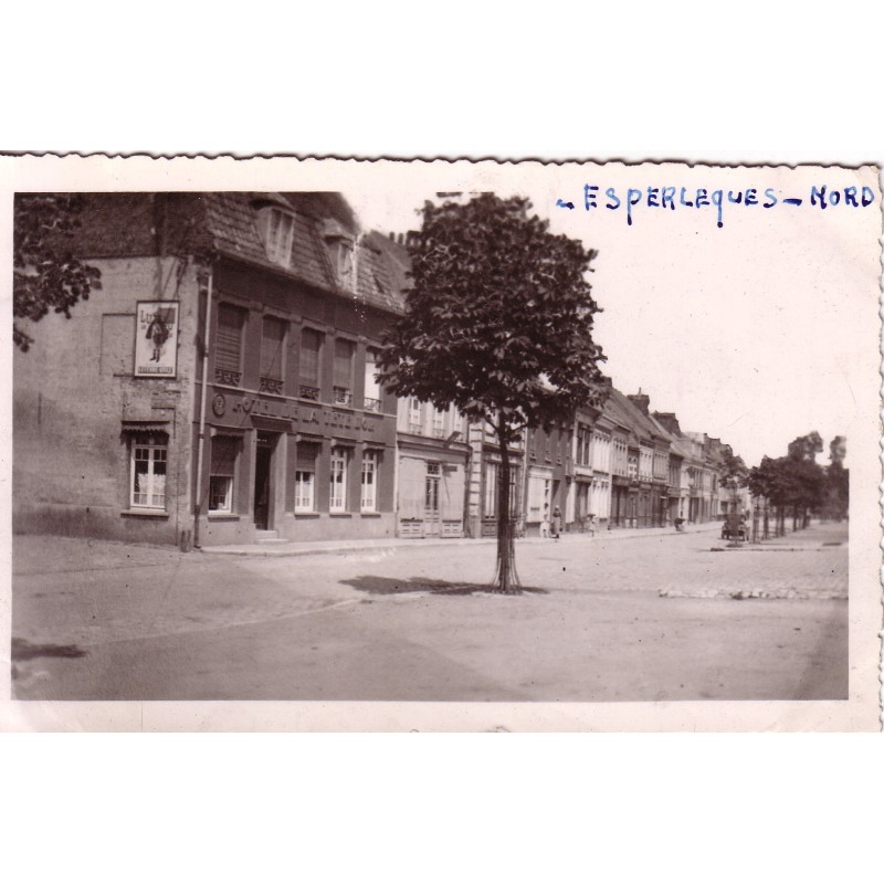 ESPERLEQUES - HOTEL DE LA TETE D'OR - CARTE DATEE DE 1943.