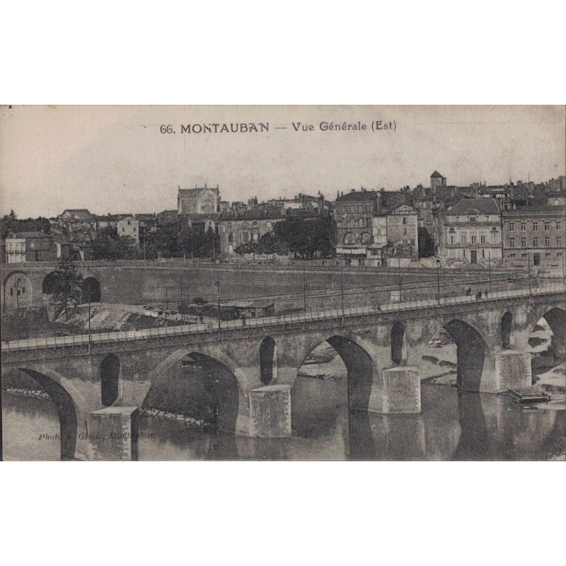 MONTAUBAN - VUE GENERALE - EST - CARTE NEUVE.