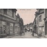 BOURGES - RUE D'AURON - ANIMATION - COMMERCES - CARTE DATEE DE 1916.