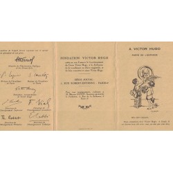 POULBOT - ILLUSTRATEUR - A VICTOR HUGO - 5 CARTES POSTALES NEUVES AVEC LA POCHETTE - PEU COURANT.
