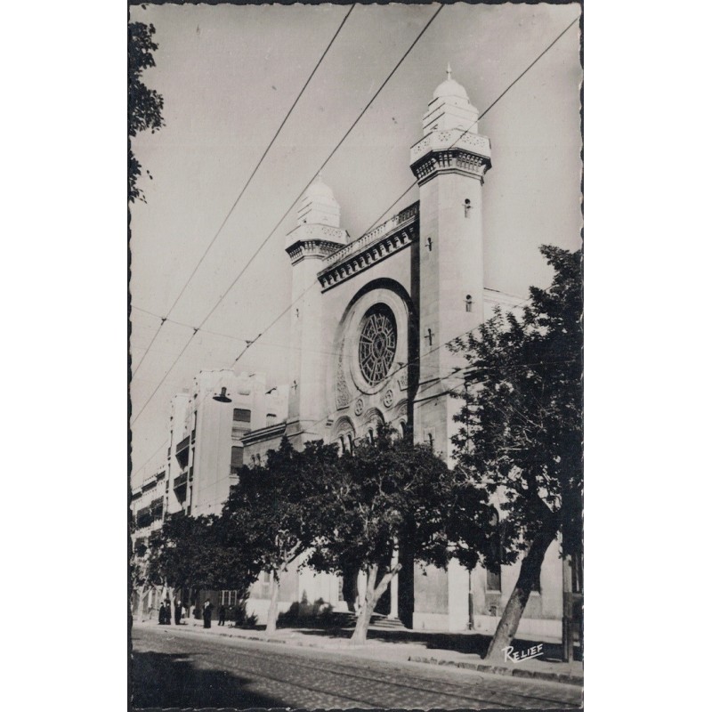 ORAN - LA SYNAGOGUE - CARTE NEUVE.