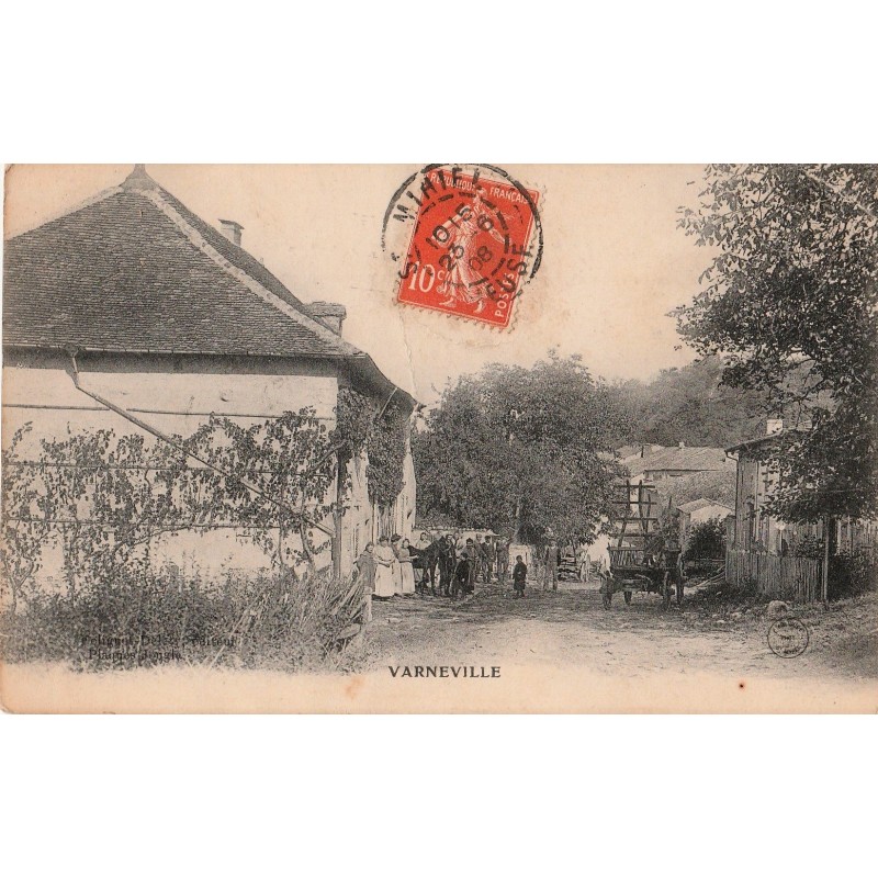 VARNEVILLE - LE VIEUX CHATEAU - CARTE DATEE DE 1908 - PEU COMMUNE.