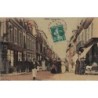 COSNE - RUE DE PARIS - BELLE ANIMATION - CARTE DATEE DE 1908 - PEU COURANTE.