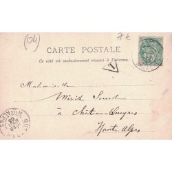 ANNOT - LOU BARRI - CARTE POSTALE DATEE DE 1903.