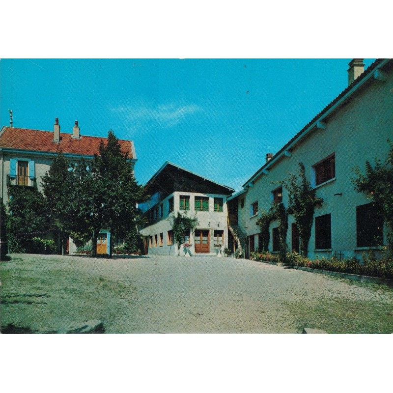 copy of copy of SERVOZ - CHALET DU LAC VERT - BUCHERON ET TRANSPORT DE BOIS - ANIMATION ET ATTELAGE - CARTE NEUVE.