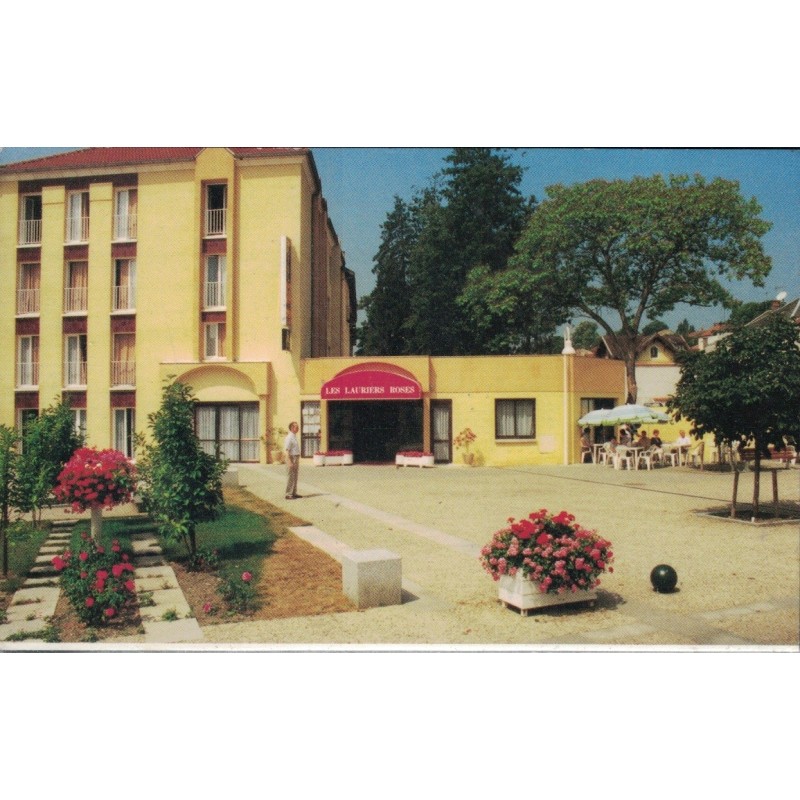 BOURBONNE LES BAINS - HOTEL RESTAURANT - LES LAURIERS ROSES - CARTE MOINS HAUTE FORMAT 147x92 - CARTE NON CIRCULEE.