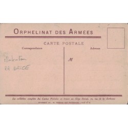 BRICE R.A. - ILLUSTRATEUR - MILITARIA - LE GENERAL - ORPHELINAT DES ARMEES - PARIS - NON CIRCULEE.