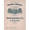 SALON DE PROVENCE - HUILES & SAVONS - ADRIEN CARCASSONNE ET FILS A SALON - EXPOSITION PARIS 1900 - CARTE PUB.