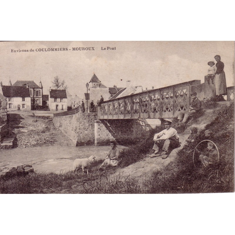 MOUROUX - EVIRONS DE COULOMMIERS - LE PONT - BELLE ANIMATION.