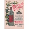 TOURS - PRUNELLINE GERBAULT - DELICIEUSE LIQUEUR - ERNEST BOURIN - TOURS - CARTE POSTALE AVIS DE PASSAGE -- NON CIRCULEE.