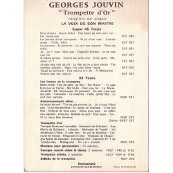 GEORGES JOUVIN (1923-2016) - COMPOSITEUR ET TROMPETTISTE FRANCAIS.