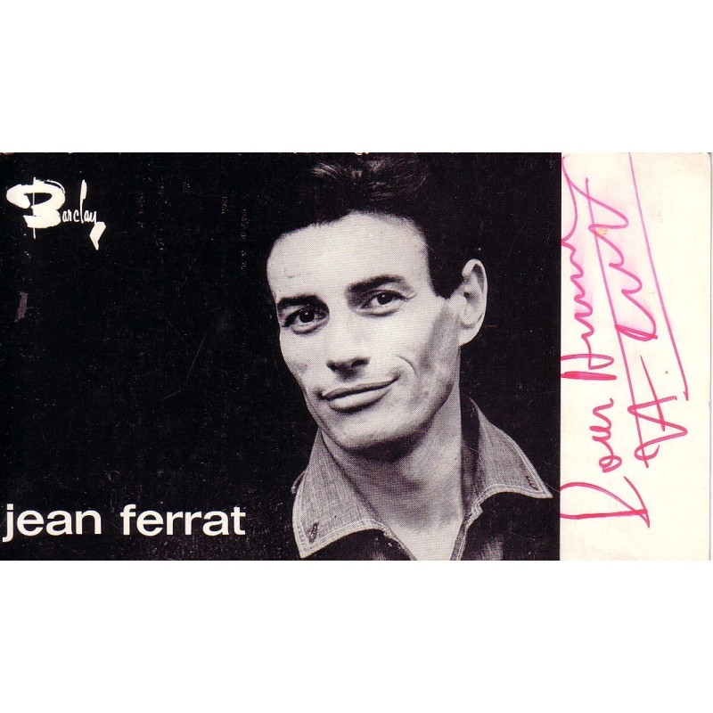 JEAN FERRAT (1930-2010) - AUTEUR - COMPOSITEUR ET INTERPRETE