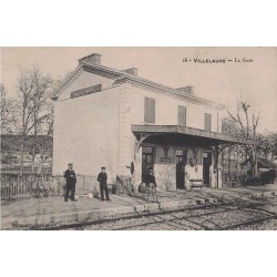 VILLELAURE - LA GARE -...