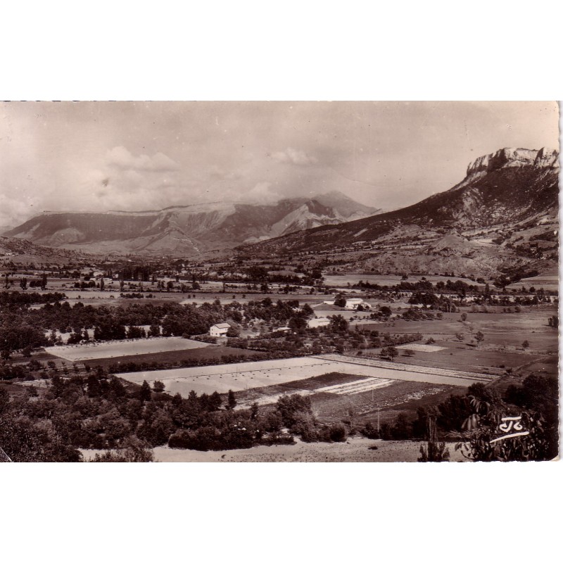 SERRES - LA PLAINE DU MOULIN DE MONTROND  - CARTE AVEC TEXTE.