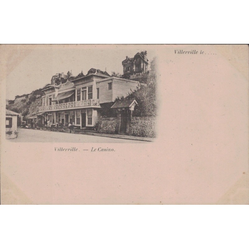 VILLERVILLE - LE CASINO - CARTE NEUVE.