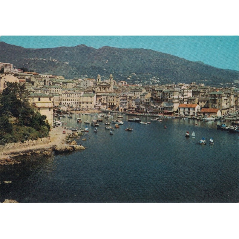 BASTIA  - PORT DE PLAISANCE - CARTE NON DATEE DE 1979.