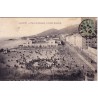 AJACCIO - LA PLACE DU DIAMANT ET COURS GRANDVAL - PARADE MILITAIRE - CARTE DATEE DE 1907.