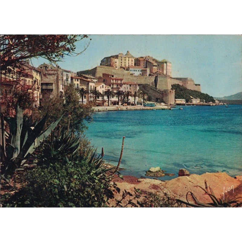 CALVI  - LA MARINE ET LA CITADELLE - CARTE NON CIRCULEE.