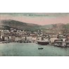 BASTIA  - VUE GENERALE DU VIEUX PORT - CARTE DATEE DE 1909.