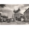 VILLEREAL - PLACE DE L'EGLISE - MONUMENT AUX MORTS - CARTE DATEE DE 1963.