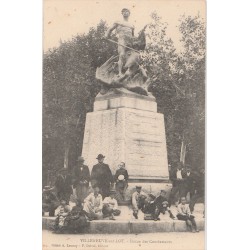 VILLENEUVE SUR LOT - STATUE...