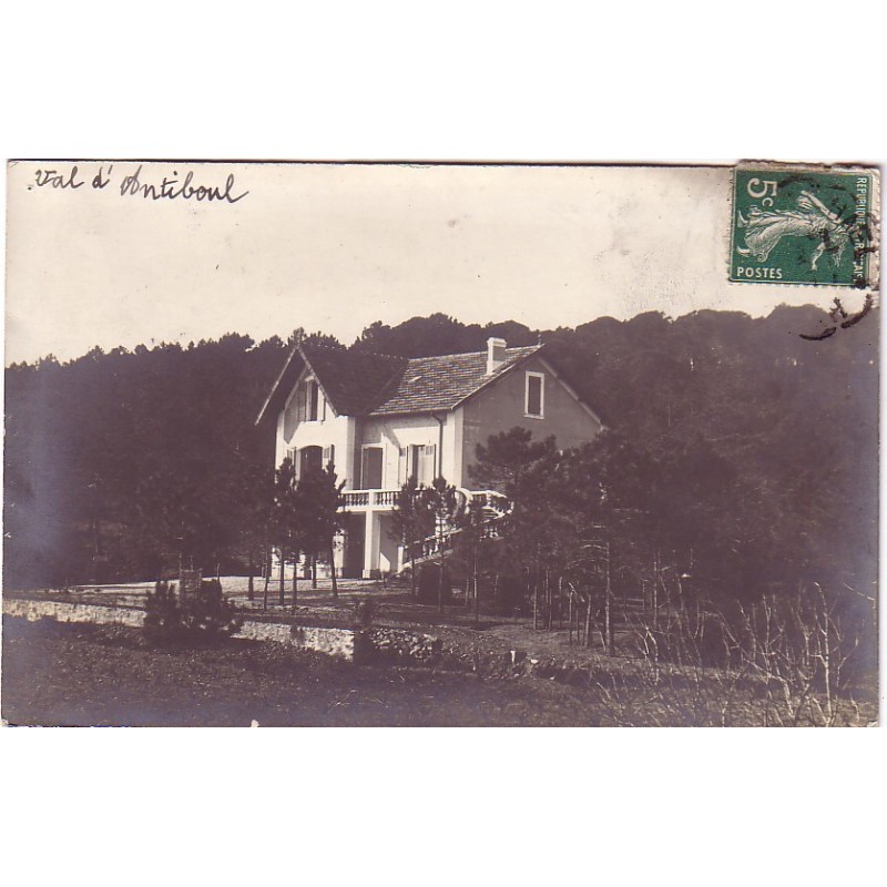 SAINTE MAXIME - VAL D'ANTIBOUL - LA NARTELLE - CARTE PHOTO DATEE DE 1912.