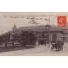 TOULON - PLACE VAUBAN - MONUMENT GAMBETTA - GARE PML - CARTE DATEE DE 1908.