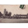 LANGONNET - UN JOUR DE FOIRE - CARTE DATEE DE 1909.