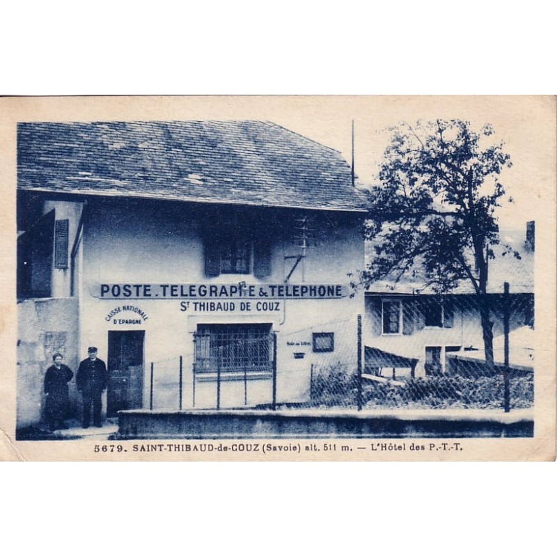 copy of copy of BRIDES-LES-BAINS - RUE CENTRALE - CARTE DATEE DE 1927.