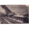 MODANE -ENTREE DU TUNNEL DU MONT CENIS - LA GARE - CARTE DATEE DE 1912.