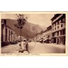 MODANE -PLACE DE LA GARE - LES HOTELS - CARTE DATEE DE 1938.