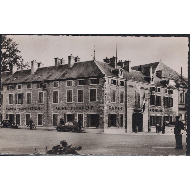 BEAUNE - CAVES EXPOSITION DE LA REINE PEDAUQUE - FAUBOURG SAINT NICOLAS - CARTE NON CIRCULEE.