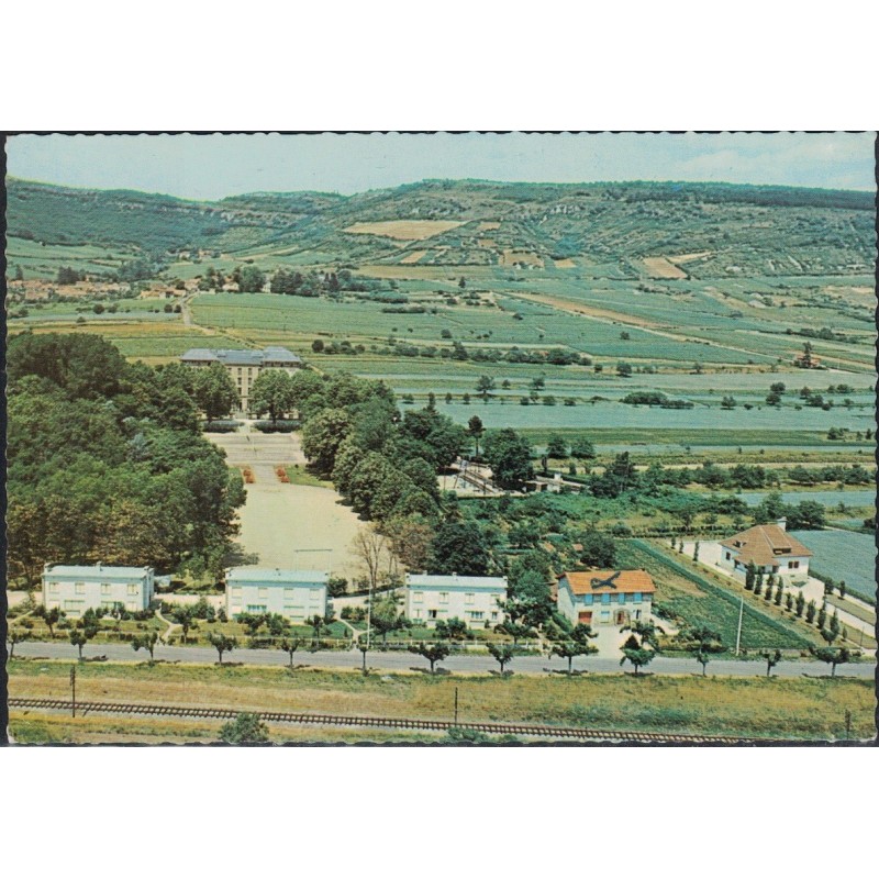 SANTENAY - L'ECOLE SNCF - CARTE AVEC TEXTE.