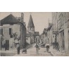 PLOMBIERES LES DIJON - GRANDE RUE - ANIMATION - CARTE DATEE DE 1915.